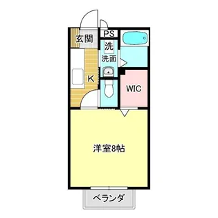 祖谷形の杜1番館【1階】の間取り