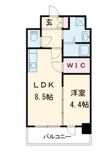 レジェンド直方二番館【9階】の間取り