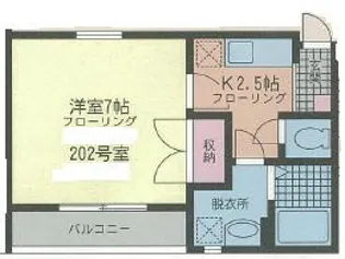 プラチナレジデンス【2階】の間取り