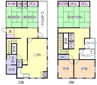 新谷ビル【2階】の間取り