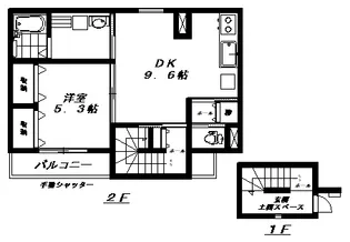 アルグコート【2階】の間取り