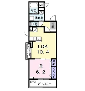 M.Y トヨクニ【3階】の間取り