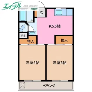 伊藤ビル【2階】の間取り