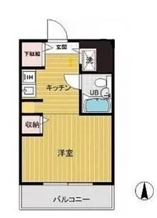 ウィンベルソロ西川口第6【4階】の間取り