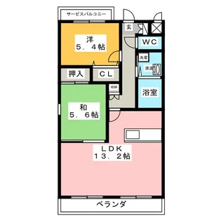 アーバンリミックス【1階】の間取り