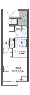 レオネクストレーベン【1階】の間取り