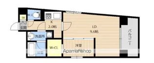 アイズ南福岡【6階】の間取り