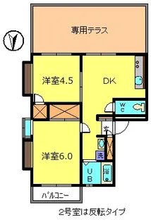 アーバンホーム鈴木【1階】の間取り