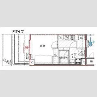 ES-Grande大島ガーデンテラス【8階】の間取り