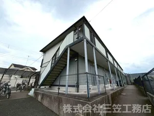 大阪府枚方市長尾峠町【アパート】の外観
