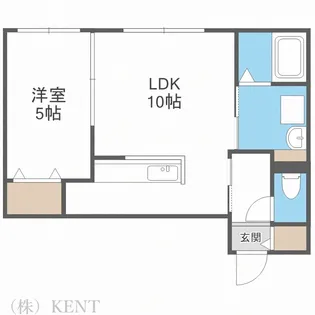 アーツ琴似【3階】の間取り