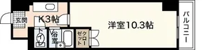 YELLSTAGE楠木II【6階】の間取り