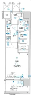グランフォース西川口【6階】の間取り