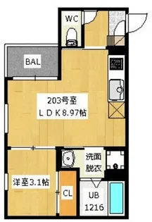 REGALEST SAKAI【2階】の間取り