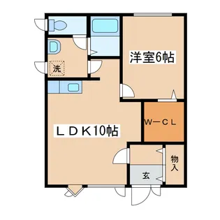 エーコー若松ビルの間取り