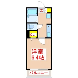 第二向吉マンション【4階】の間取り