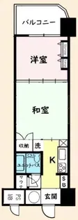 フラワーパレス白子【14階】の間取り