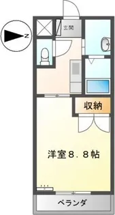 リバティコート・K II【2階】の間取り