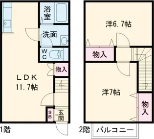 ユートピア巻IIの間取り