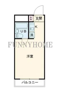 美和プラザ富士見ヶ丘【3階】の間取り