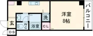 鳳TKハイツ2号館【3階】の間取り