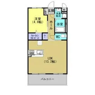 メゾン シュシュ【3階】の間取り