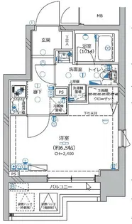 Le a横濱サイドアベニュー【8階】の間取り