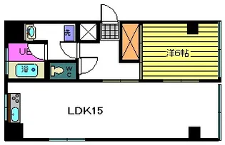 コープ一番街ビル【2階】の間取り