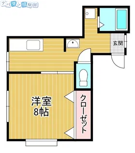 メゾンドソレイユ【1階】の間取り