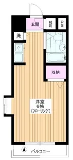 【女性限定】グラシオーズメゾン【1階】の間取り