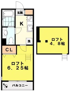 サン・ヒルズ成増【2階】の間取り