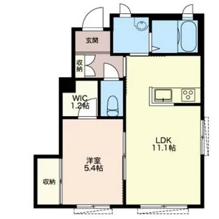 ロッシュ荻窪【1階】の間取り
