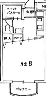 メルコ南II【1階】の間取り