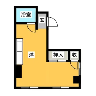 小山ハイツ【3階】の間取り