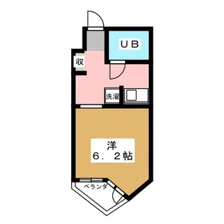 CASA浄心【2階】の間取り