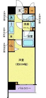 ディアレイシャス高井戸【2階】の間取り