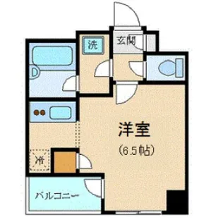 グラーサ銀座EAST【6階】の間取り