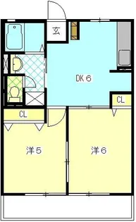 ひまわり【1階】の間取り