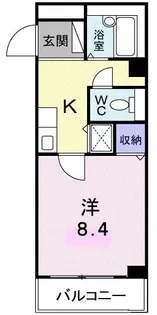 香川県高松市西町【マンション】の間取り