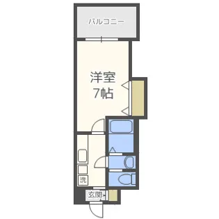 Luxe大正【6階】の間取り