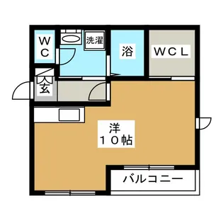 ヴェルク弐番館【1階】の間取り