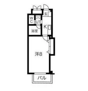 エルシャフト【2階】の間取り
