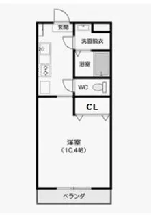 BERZELIA S‐1(バーゼリア ステージI)【1階】の間取り