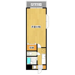 パティオス清水【1階】の間取り