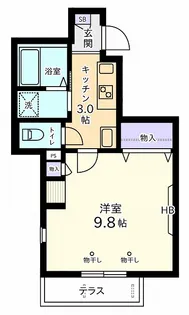 フィガロ【1階】の間取り