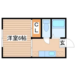 パナハイツ工藤I【2階】の間取り