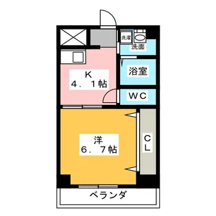 VIVRE IKOMA【4階】の間取り