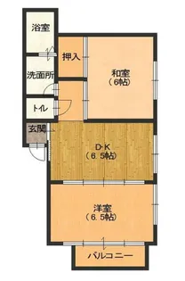 ブリシャントヒルズ【1階】の間取り