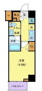 Log鶴見【3階】の間取り