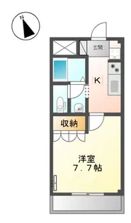 ルビコン【1階】の間取り
